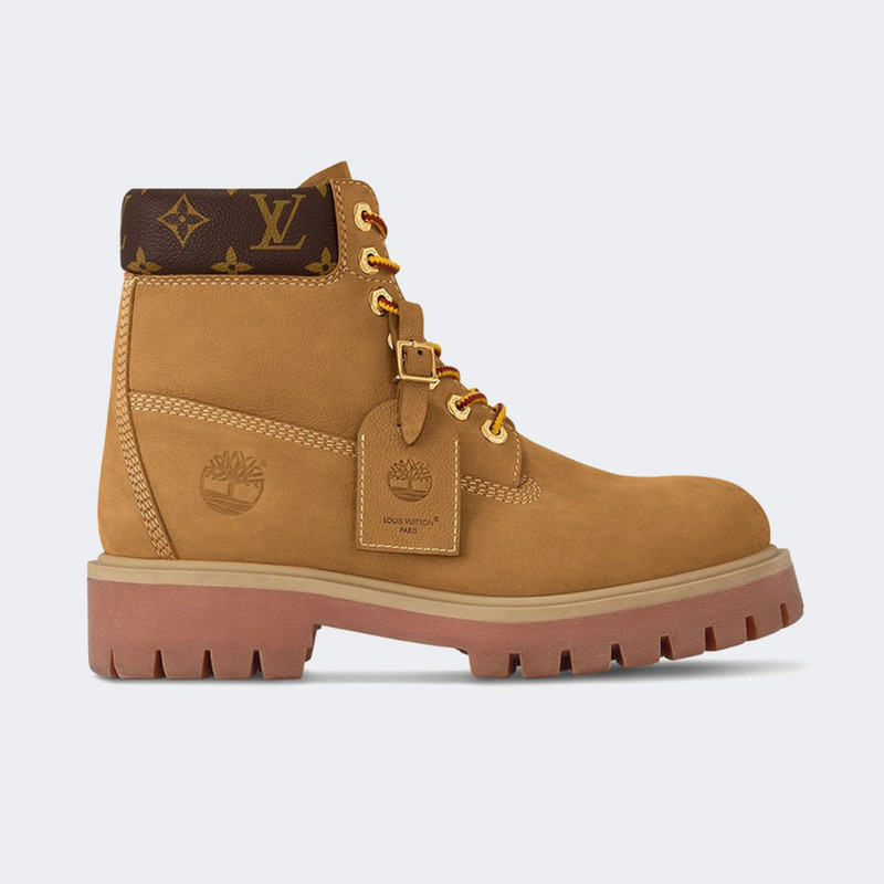 Louis Vuitton x Timberland 6 Premium Waterproof Boot Wheat